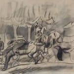 JULES PASCIN, Nude Sitting on a Chair, 921