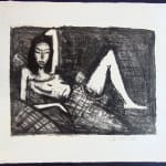 OTTO MUELLER, Girl on the Sofa | Mädchen auf dem Kanapee, ca. 1920-21