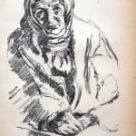 HERMANN STRUCK, Portrait of Lesser Ury / Bildnis Lesser Ury, ca. 1920