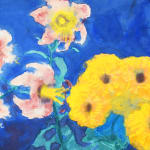 EMIL NOLDE, Lilies and Chrysanthemums | Lilien und Chrysanthemen, 1920s