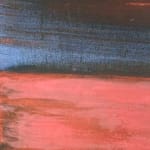 ANTAL BIRÓ, Red and Blue Composition, 1963