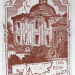 JAN KONUPEK, Ex Libris Ing Boh Formanek