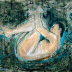 JACOB GILDOR, Woman in a Bar, ca. 1980