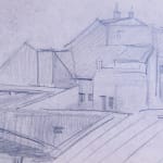 LASZLO BARO MEDNYANSZKY, Rooftops, ca. 1912