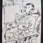 GEORGE GROSZ, The Radio General, 1937