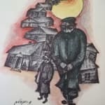 MOSHE BERNSTEIN, Ballad of the Jewish "Stetel" (Portfolio 2), 1975