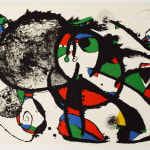 JOAN MIRÓ, Dog and Bird | Gos i ocell, 1979