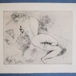 MARC CHAGALL, When Abdullah got the Net Ashore…, from: Four Tales from the Arabian Nights, 1948