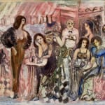 JACOB GILDOR, Woman in a Bar, ca. 1980