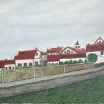 DAVID RADOVANITZ, Village in the Spring, 1968