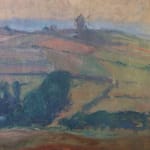CONSTANTIN KOUSNETSOFF, Forest Clearing and Sunset, ca. 1899