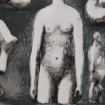 HENRY MOORE, Woman's Head, 1981