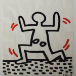 KEITH HARING, Composition V, from: Bayer Suite, 1982