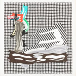 ROY LICHTENSTEIN, Brushstroke on Canvas, 1989
