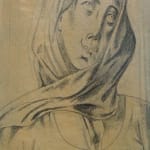 GREGOIRE MICHONZE, Woman with Scarf, 1973