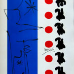 JOAN MIRÓ, Figure with Arrow | Personnage à la flèche noire, 1977