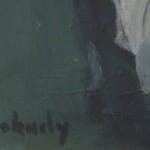 MOSHE MOKADY, Portrait of a Girl (Recto) / Study for figures (Verso)