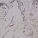 JULES PASCIN, Nude Sitting on a Chair, 921
