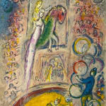 MARC CHAGALL, When Abdullah got the Net Ashore…, from: Four Tales from the Arabian Nights, 1948