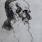 HERMANN STRUCK, Portrait of Lesser Ury / Bildnis Lesser Ury, ca. 1920