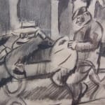 JULES PASCIN, Nude Sitting on a Chair, 921