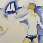 KEES VAN DONGEN, Woman on the Beach, Trouville | Femme Sur la Plage, Trouville, 1966