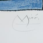JOAN MIRÓ, Figure with Arrow | Personnage à la flèche noire, 1977
