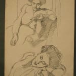 BÉLA KÁDÁR, Woman with Blue Necklace, circa 1930