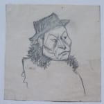 HENRYK BERLEWI, Woman with Long Hair, 1955
