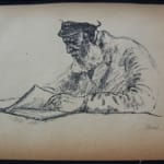 HERMANN STRUCK, Portrait of Lesser Ury / Bildnis Lesser Ury, ca. 1920