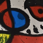 JOAN MIRÓ, Figure with Arrow | Personnage à la flèche noire, 1977