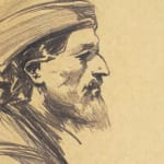 MIHÁLY VON MUNKÁCSY, Nude / Sketch for the Portrait of Franz Liszt, circa 1890