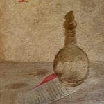 JANKEL ADLER, Still Life with Fish and Bottle, circa 1920's