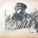 HERMANN STRUCK, Portrait of Lesser Ury / Bildnis Lesser Ury, ca. 1920