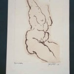 JEAN SIGNOVERT, Nude Torso, 1972
