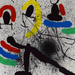 JOAN MIRÓ, Dog and Bird | Gos i ocell, 1979
