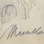 MIHÁLY VON MUNKÁCSY, Nude / Sketch for the Portrait of Franz Liszt, circa 1890