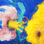 EMIL NOLDE, Lilies and Chrysanthemums | Lilien und Chrysanthemen, 1920s