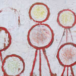 ANTAL BIRÓ, Red and Blue Composition, 1963