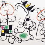 JOAN MIRÓ, Cave Paintings VI | Rupestres VI, 1979