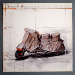 CHRISTO, Wrapped Vespa (Project) 1963-64, 2009