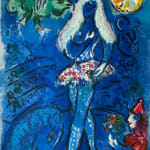 MARC CHAGALL, When Abdullah got the Net Ashore…, from: Four Tales from the Arabian Nights, 1948
