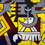 ROY LICHTENSTEIN, American Indian Theme VI, from: American Indian Theme, 1980