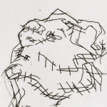 FRANK AUERBACH, Julia Asleep, 2001