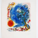 MARC CHAGALL, When Abdullah got the Net Ashore…, from: Four Tales from the Arabian Nights, 1948