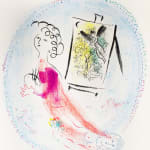 MARC CHAGALL, When Abdullah got the Net Ashore…, from: Four Tales from the Arabian Nights, 1948