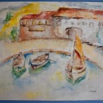 MELA MUTER, Port in Saint Tropez, 1920