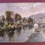 KARL HEFFNER, River Landscape