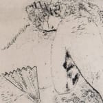 MARC CHAGALL, When Abdullah got the Net Ashore…, from: Four Tales from the Arabian Nights, 1948