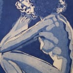 JACOB GILDOR, Woman in a Bar, ca. 1980